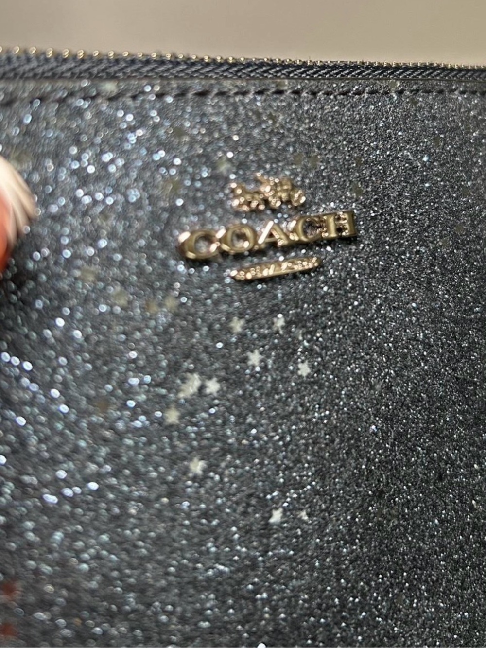Coach Star Glitter Small Wristlet - Picture 3 of 7